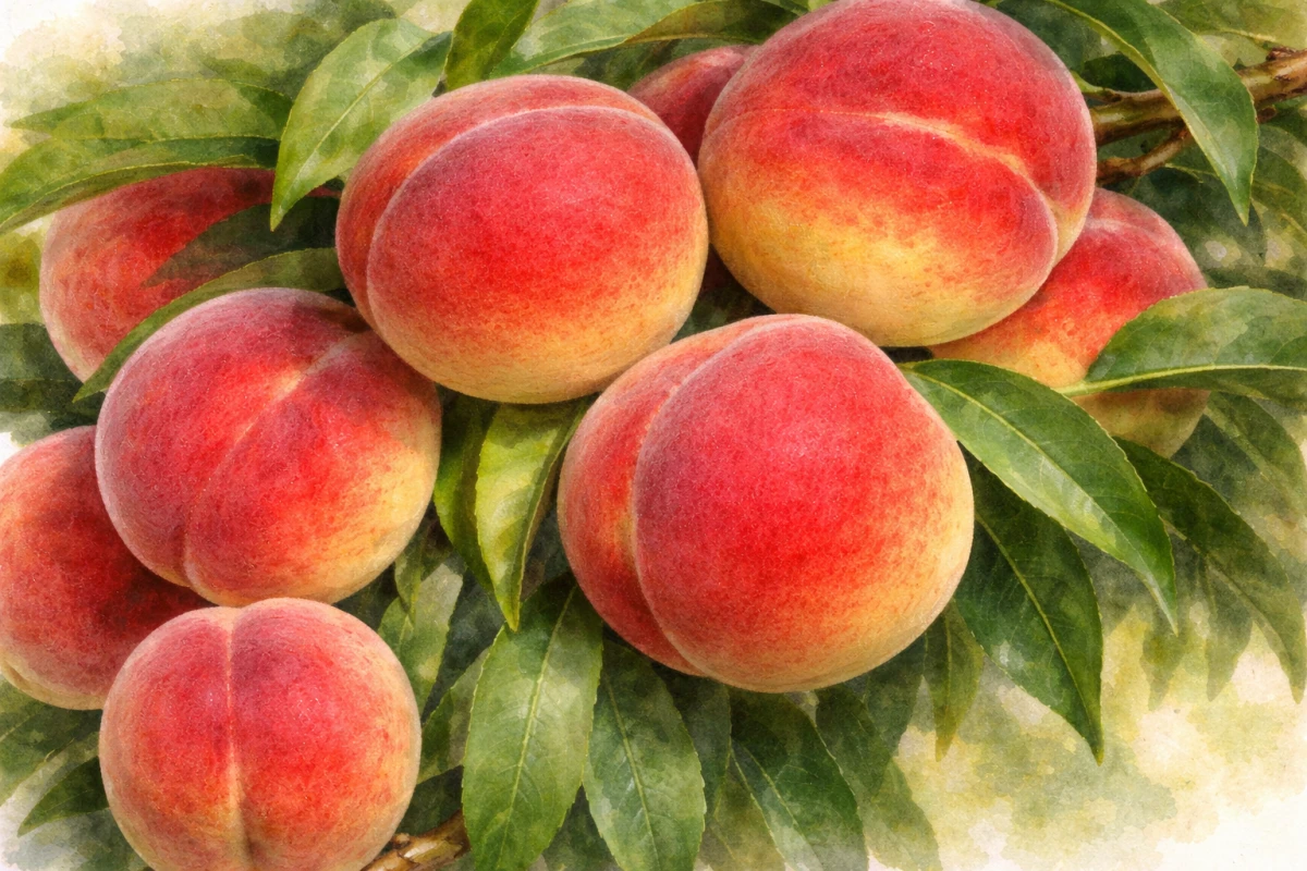 Персик "Рубино"