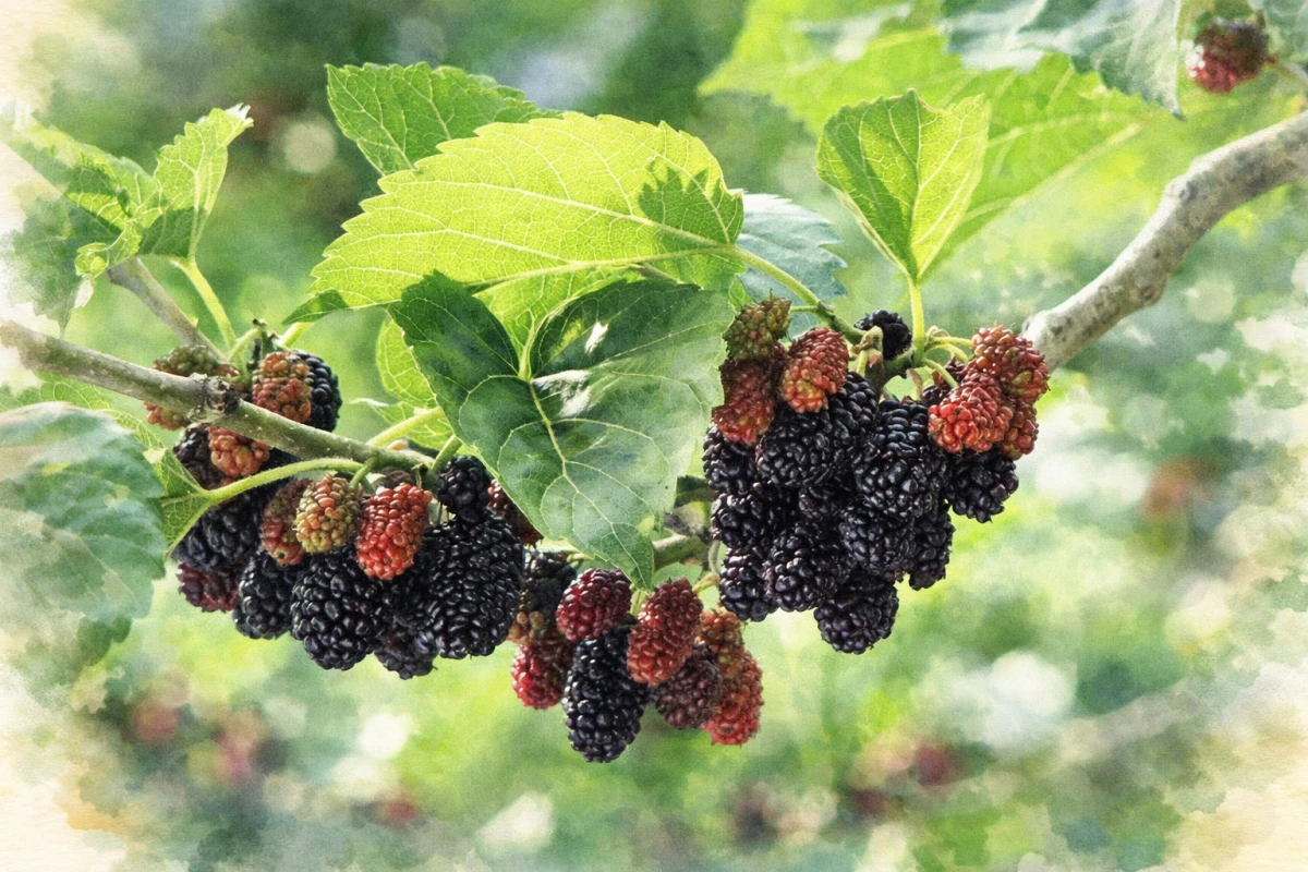 Шелковица штамбовая (шаровидная) "Смуглянка"