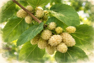 Шелковица "Белая Медовая"