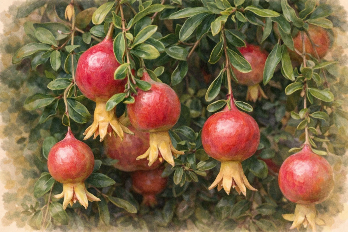 Гранат карликовый "Карфаген"