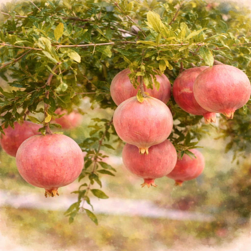 Гранат "Гюлоша розовая"