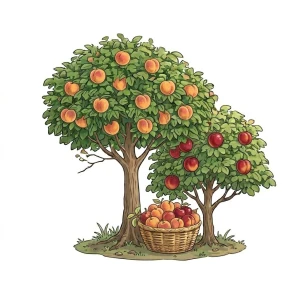 Персик, нектарин