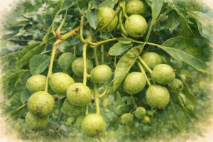 Грецкий орех "Память Минова"