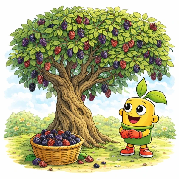 Дерево шелковица: будет очень вкусно