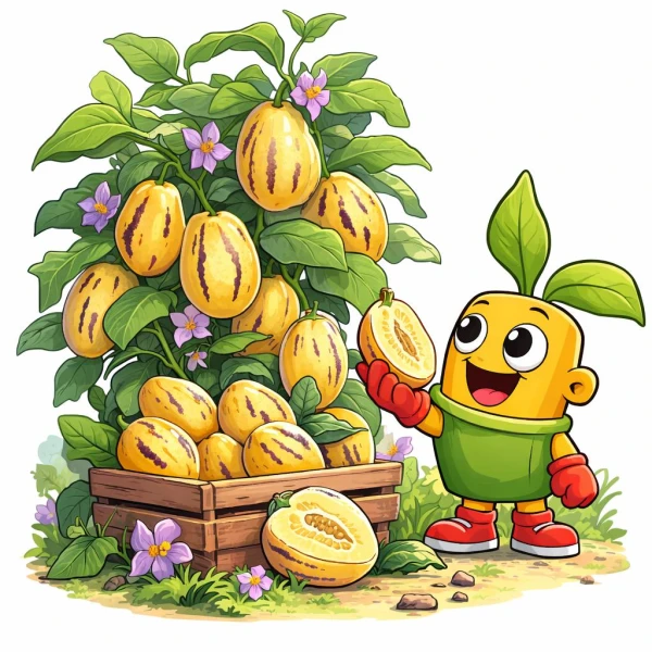 Дынная груша Пепино: что за фрукт этот овощь