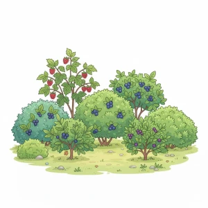 Плодово-ягодные кустарники
