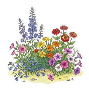 Однолетние цветы