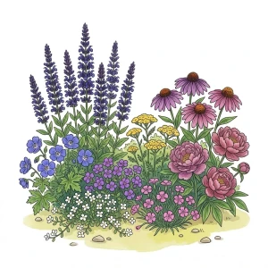 Цветущие многолетники