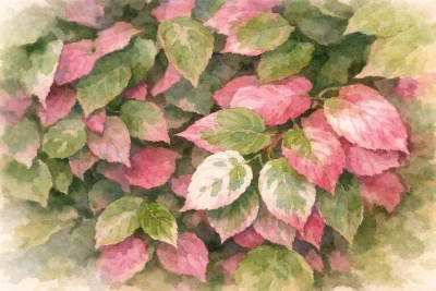 Актинидия коломикта "Адам"