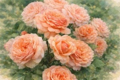 Роза английская "Чарльз Остин"