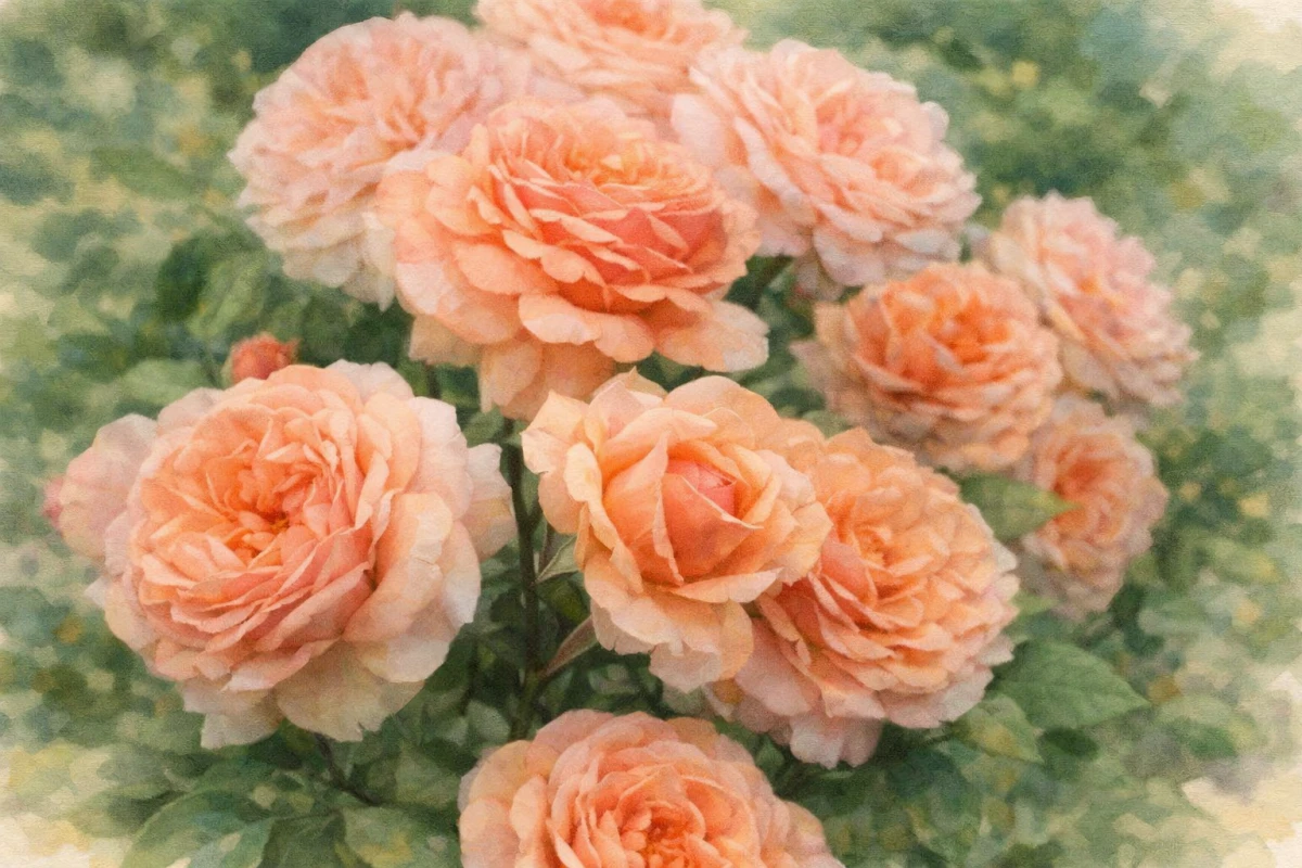 Роза английская "Чарльз Остин"