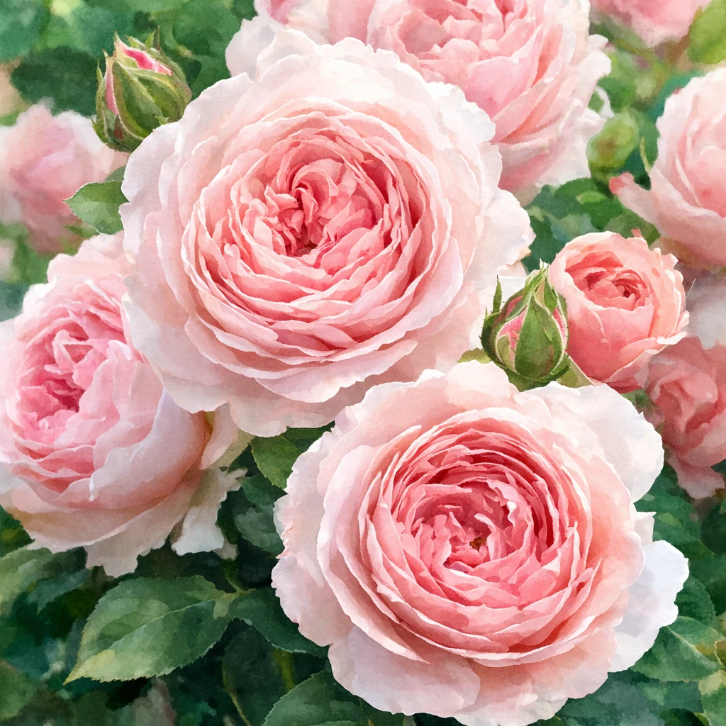 Роза английская "Куин оф Суиден"