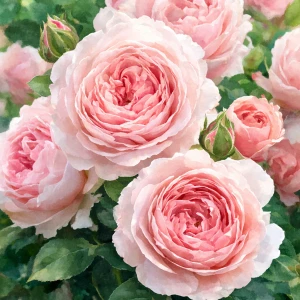 Роза английская "Куин оф Суиден"