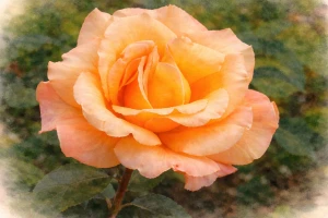 Роза чайно-гибридная "Виски"