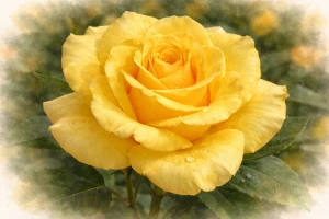 Роза чайно-гибридная "Мальта"