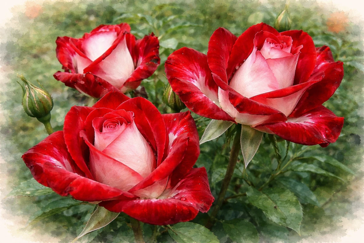 Роза чайно-гибридная «Alliance» (Альянс)