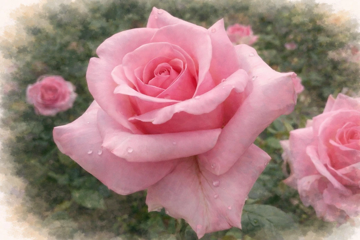 Роза чайно-гибридная "Карина"