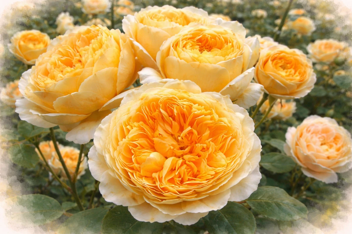 Роза пионовидная "Беатрис"