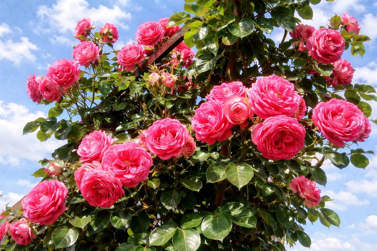 Роза плетистая "Антик 89"