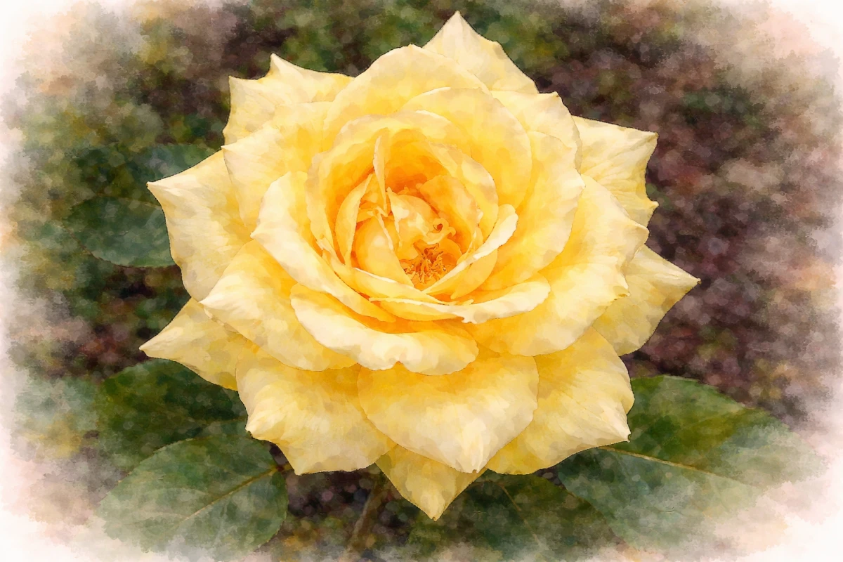 Роза флорибунда "Беллона"