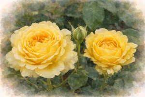 Роза флорибунда "Марселисборг"