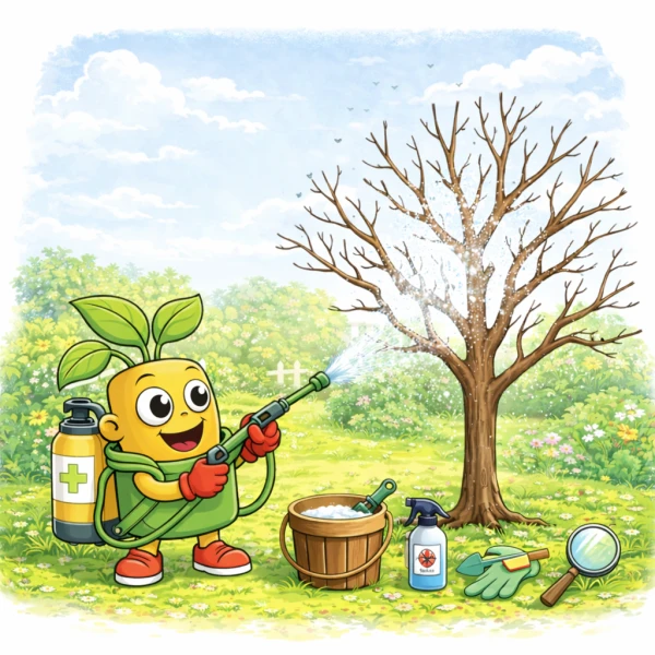 Весенняя обработка деревьев и кустарников: весьма важный ритуал