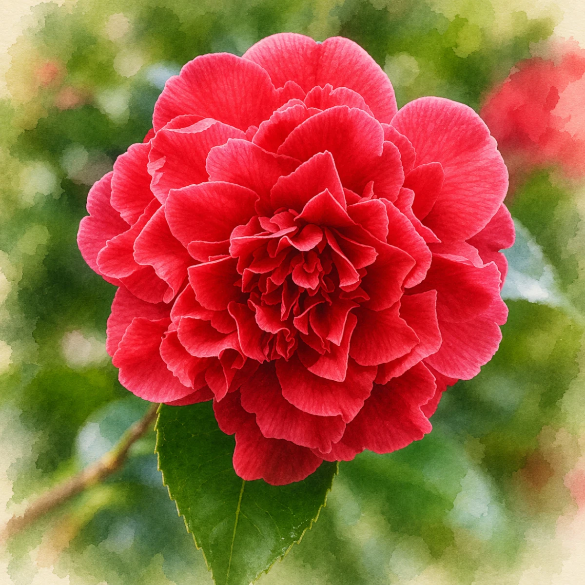 Камелия японская "Крамерс Суприм"