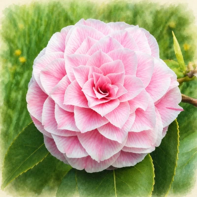 Камелия японская "Бономиана"