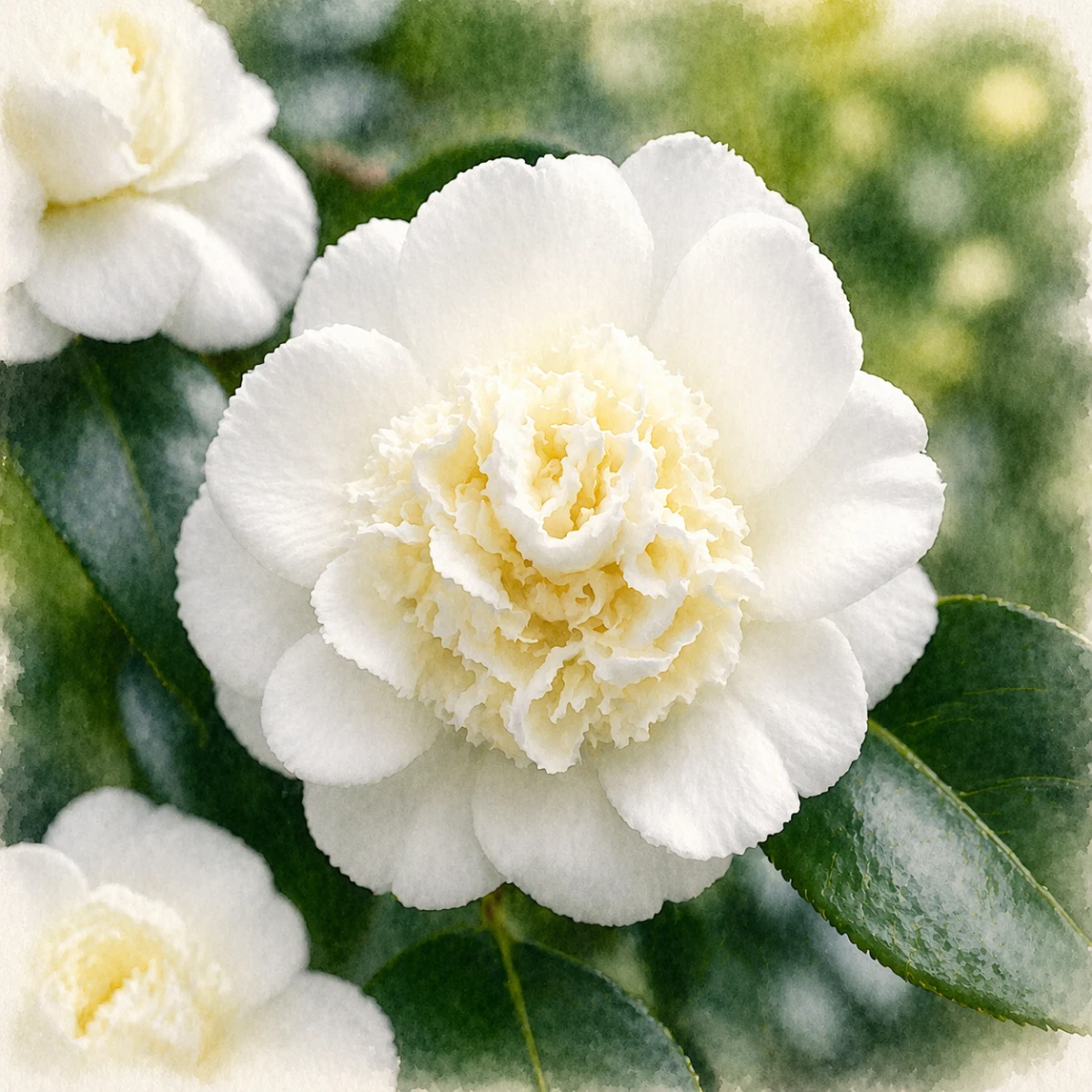 Камелия японская "Нобилиссима"