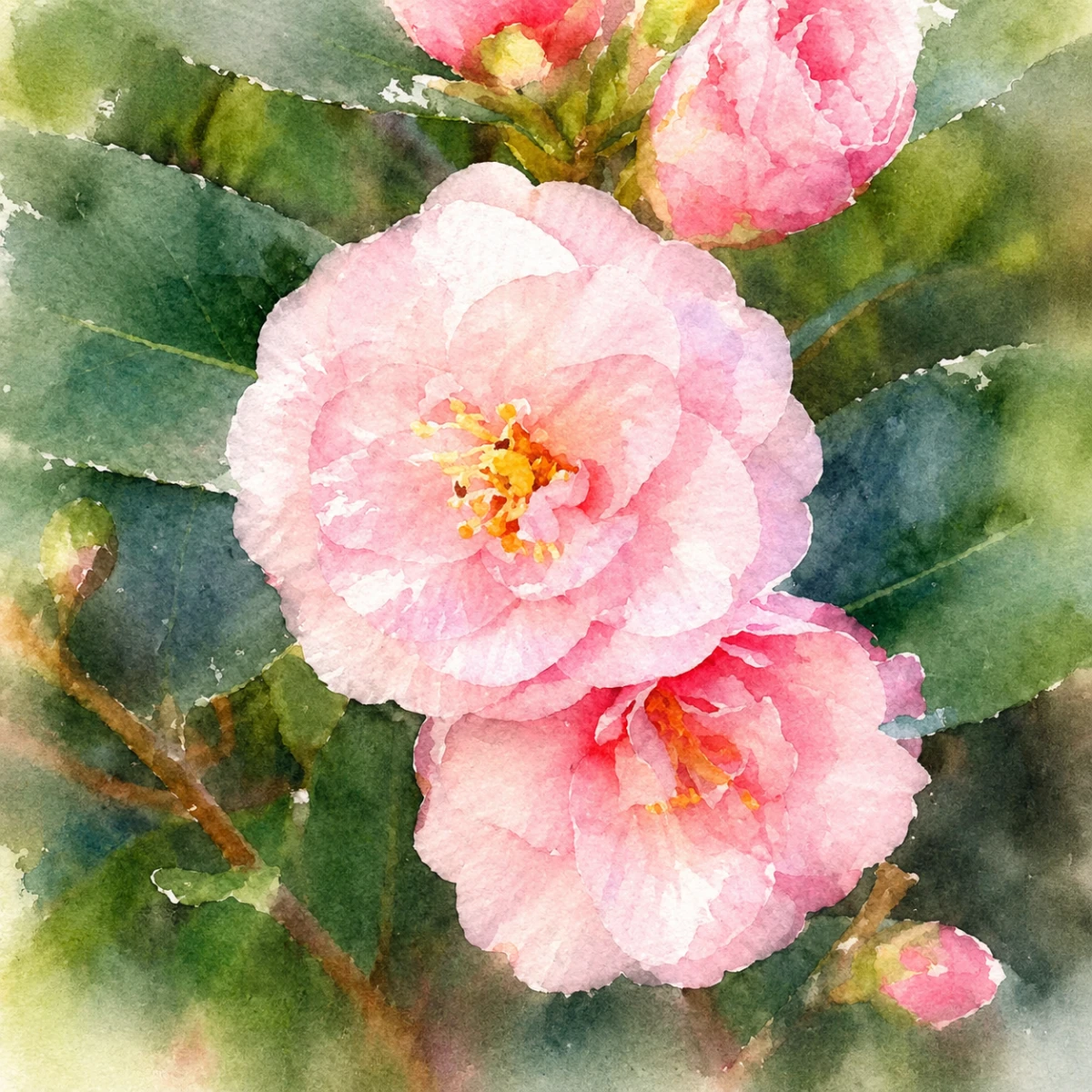 Камелия японская "Спринг Фестиваль"