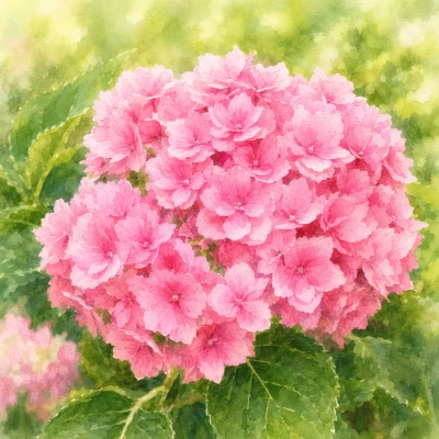 Гортензия крупнолистная "Тугезе"